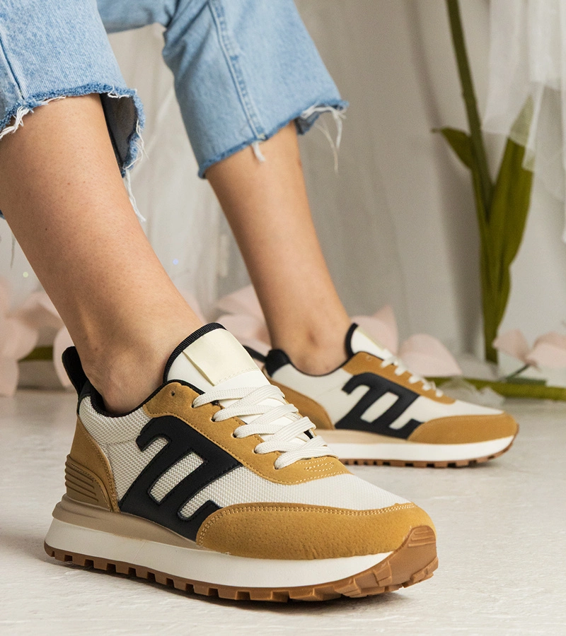 Adidași sport maro pentru femei Marena