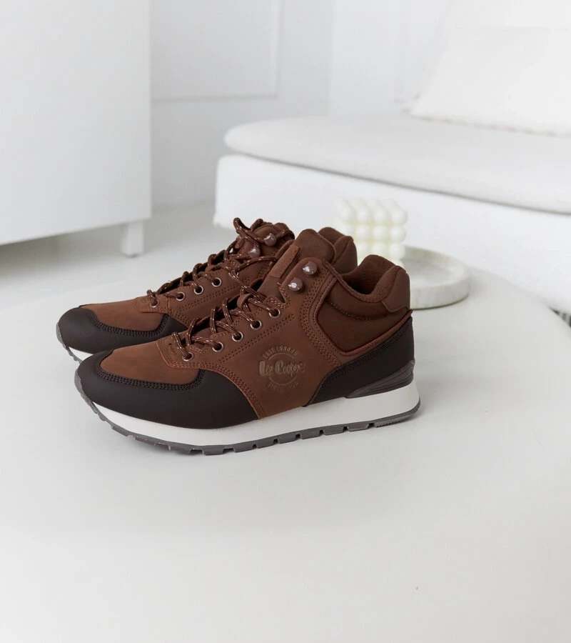 Sneakersii maro Lee Cooper LCJ-23-31-3059M