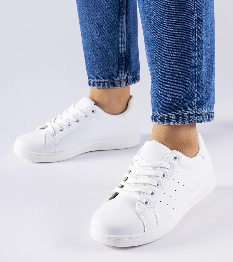 Adidași albi Bourassa