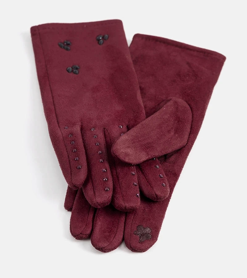 Mănuși izolate maro Roosev