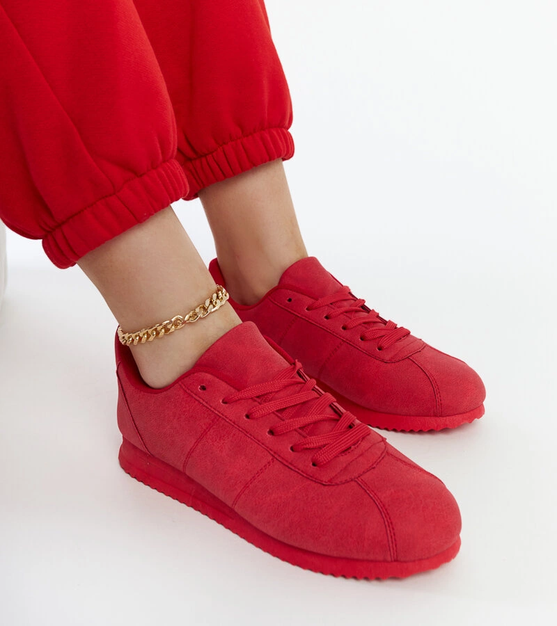 Pantofi sportivi roșii Noorah