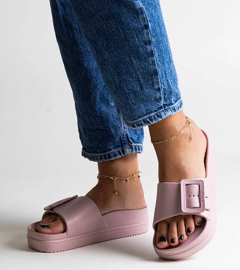 Papuci roz Big Star NN274A663