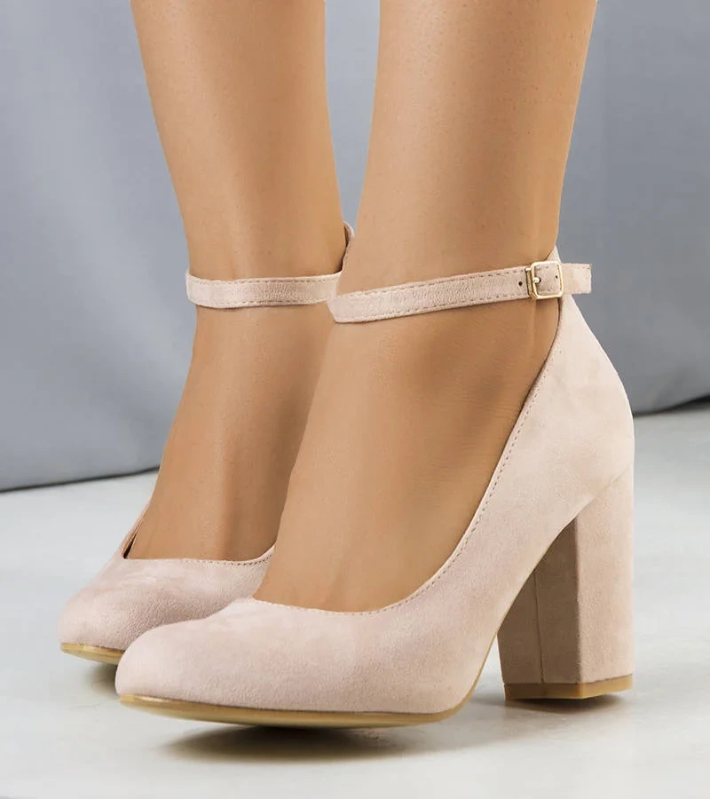 Pantofi cu barete Norrie bej