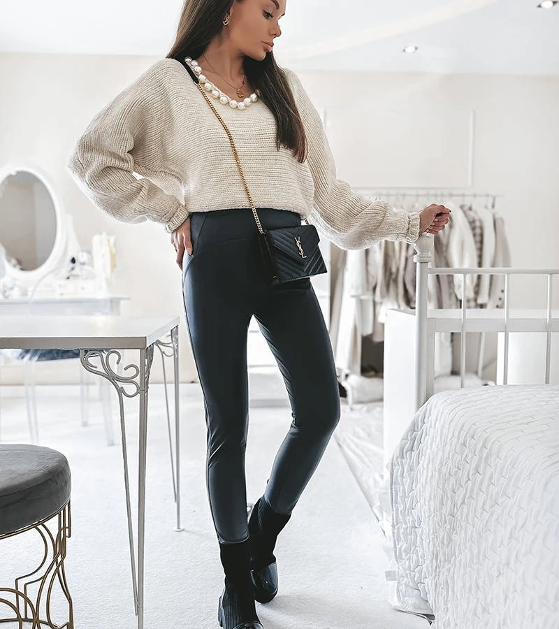 Jambiere cerate gri Ambrose