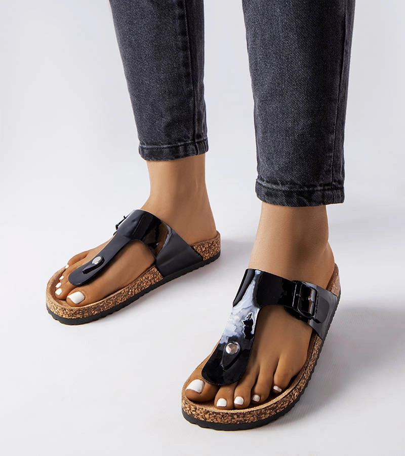 Lee Cooper flip flop negru LCW-22-35-1170L