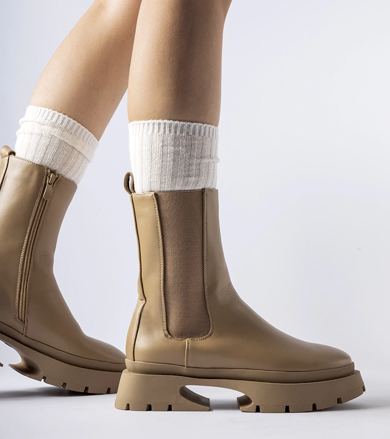 Cizme călduroase maro Mombello