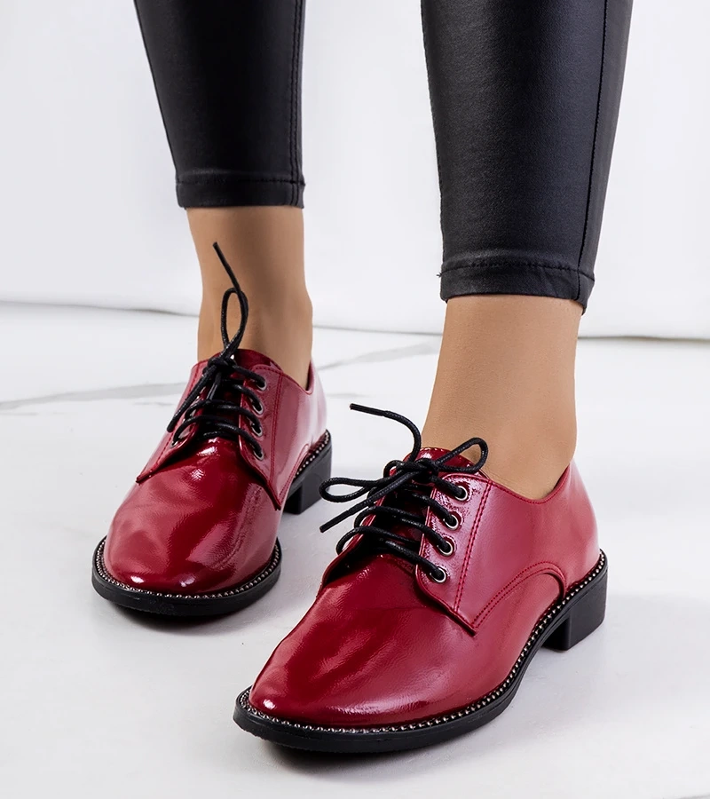 Pantofi de damă Ricieri burgundy burgundy pentru femei