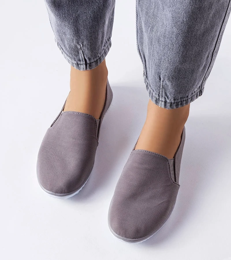 Pantofi de sport Gaulin elastici gri