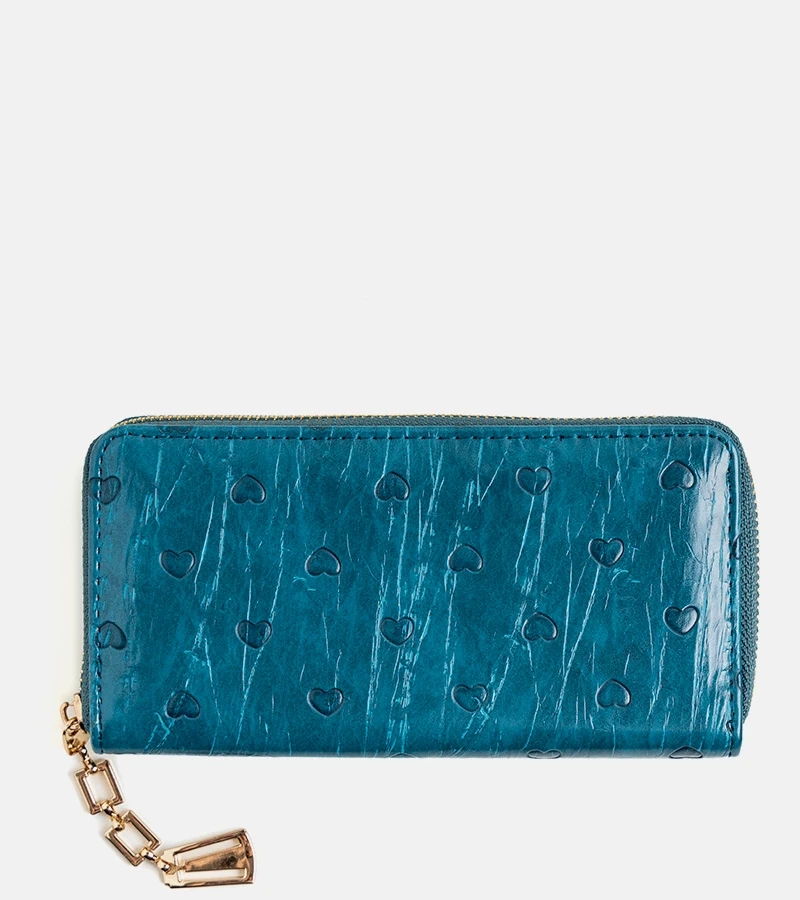 Dumont portofel cu inimă albastră