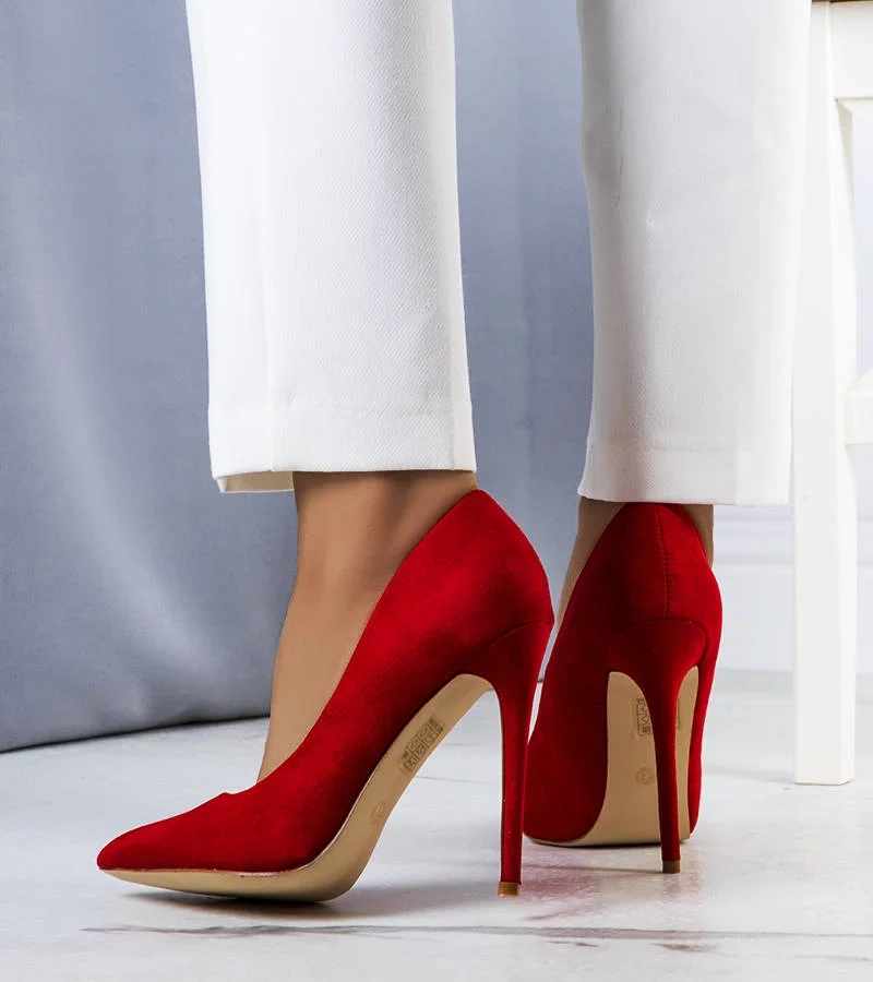 Stilettos roșii Kappel