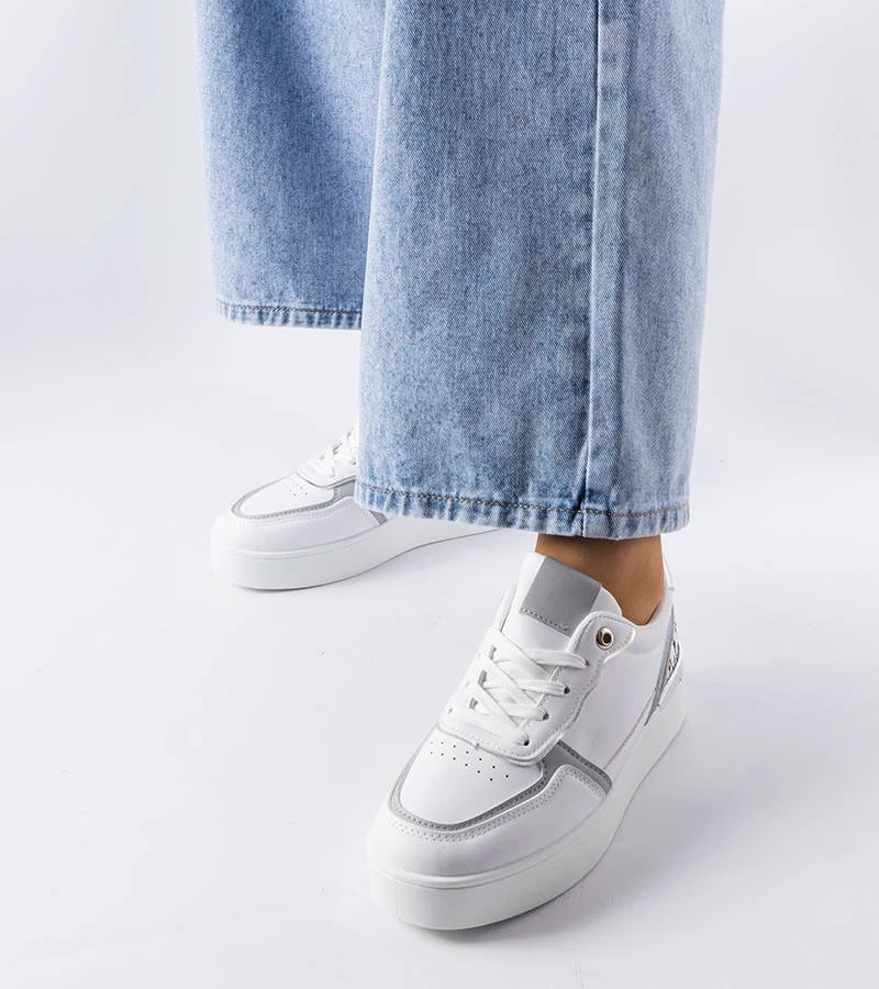 Adidași cu platformă albă Tooele