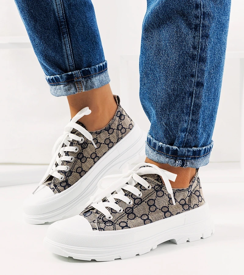 Pantofi de sport Waters albaștri și bej