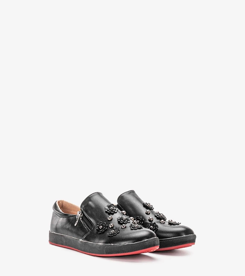 Pantofi de sport negri pentru copii Jorik
