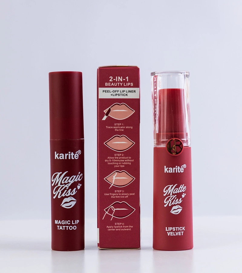 Set de buze Magic Lip Tattoo 2-in-1 Karite 06#