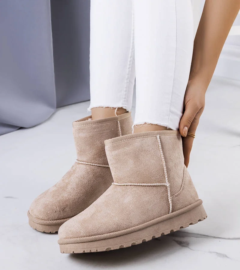 Cizme de zăpadă izolate Vago bej