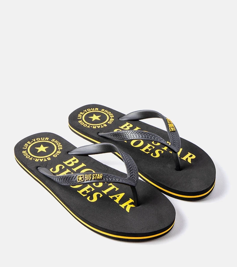 Șlapi Big Star negri LL174430