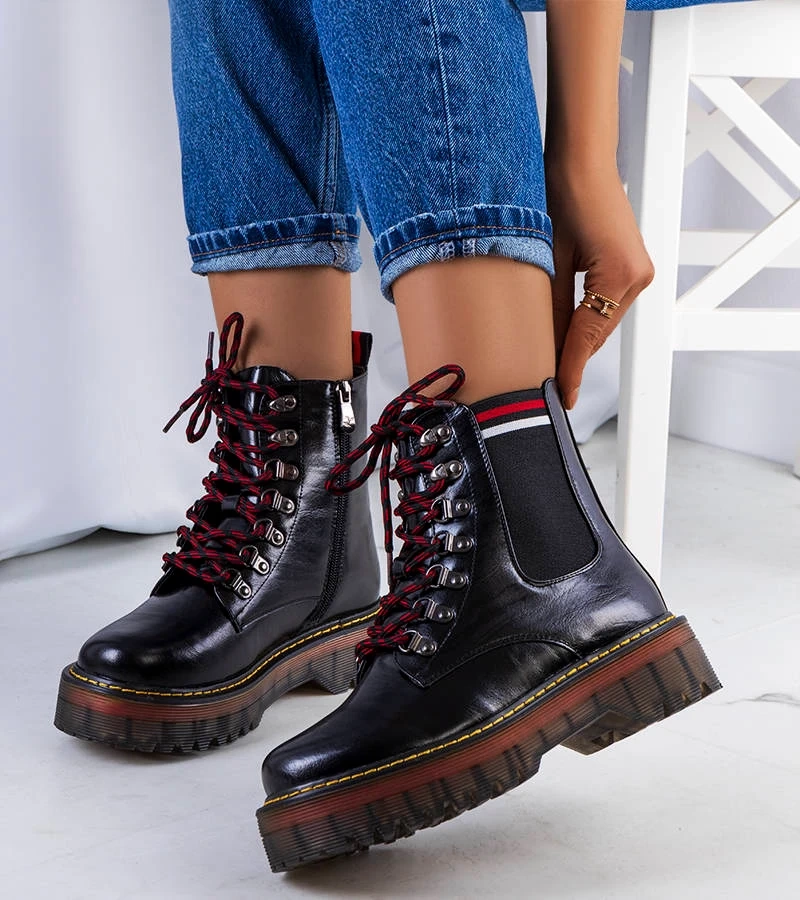 Cizme negre Foria pentru femei