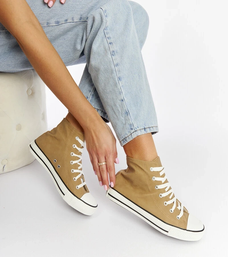 Teniși înalți maro Efren