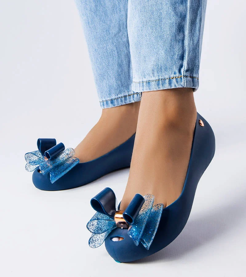 Balerini bleumarin cu arc Jerome