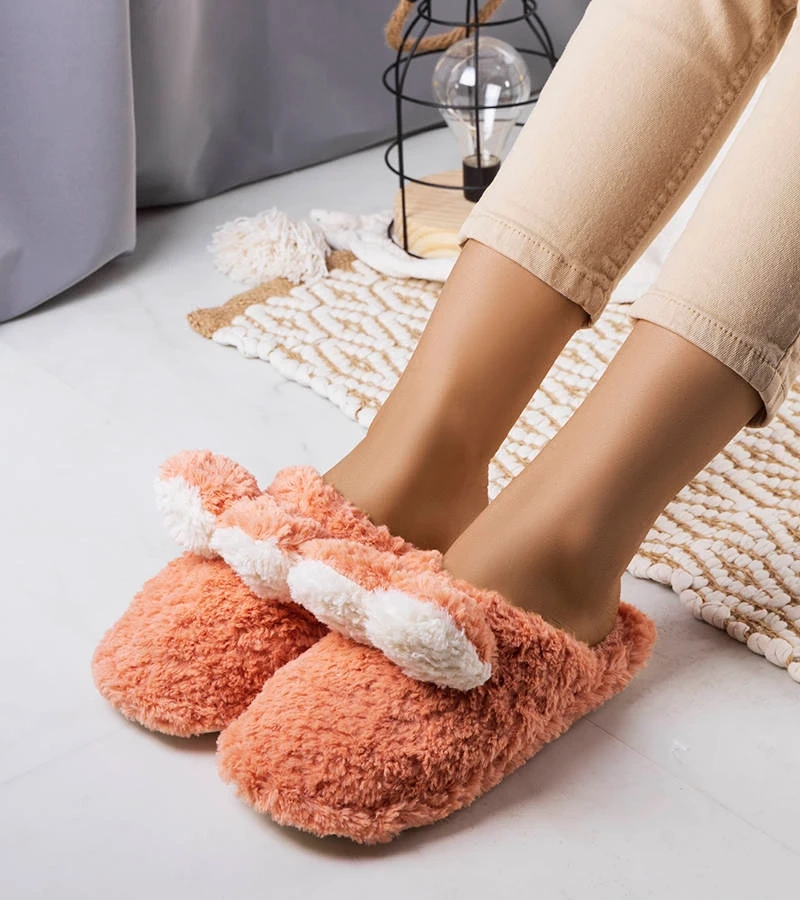 Papuci moi roz închis Rabit