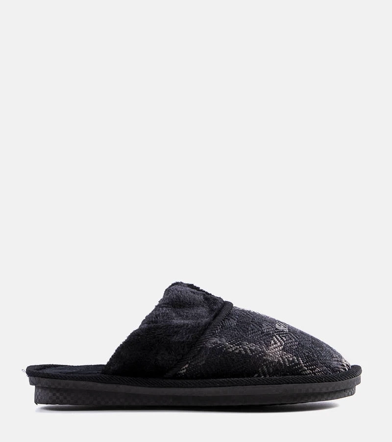 Papuci negri pentru bărbați Mirem