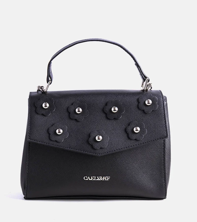 Geantă de umăr neagră Newark