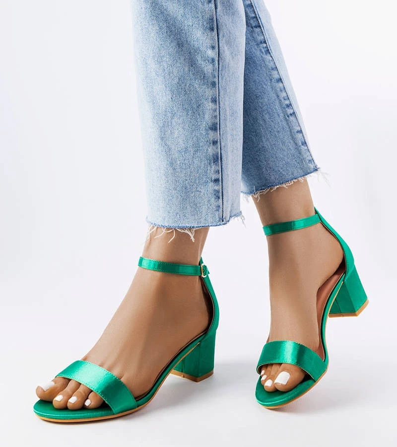 Sandale stiletto Millo negre