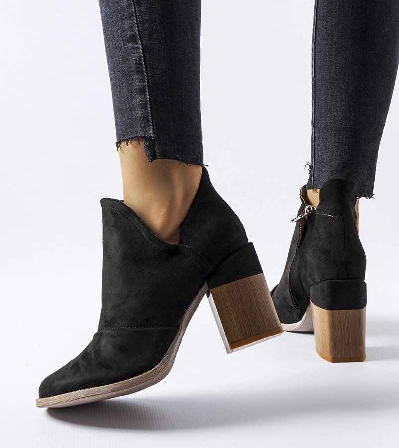 Cizme stiletto Artemisia negre