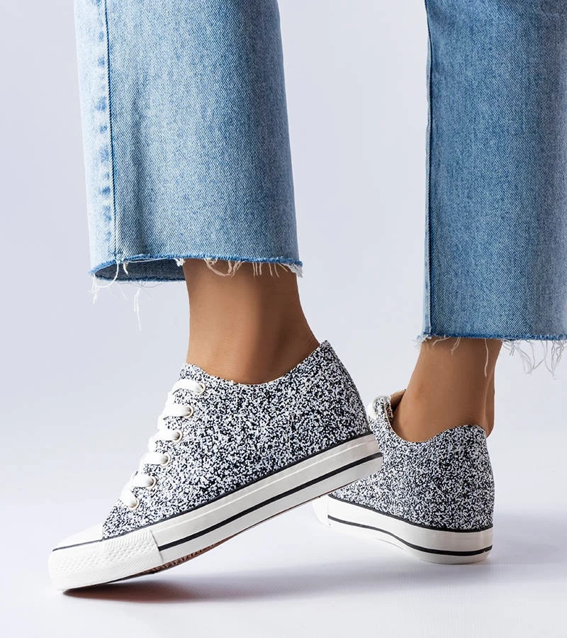 Pantofi cu toc jos Garceau negri