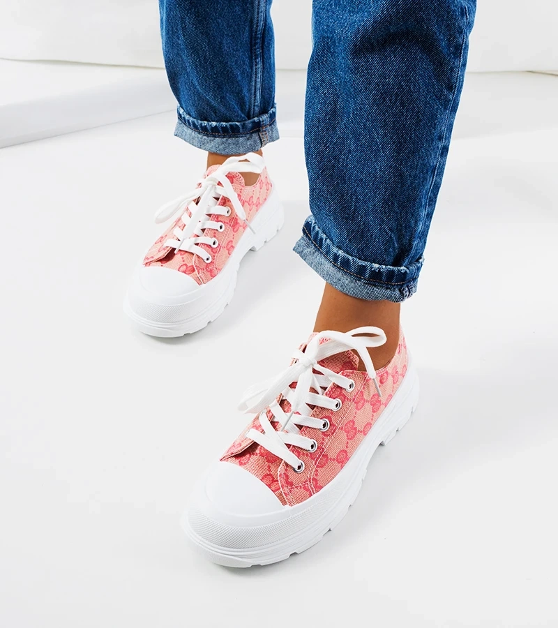 Pantofi de sport Waters roz și bej