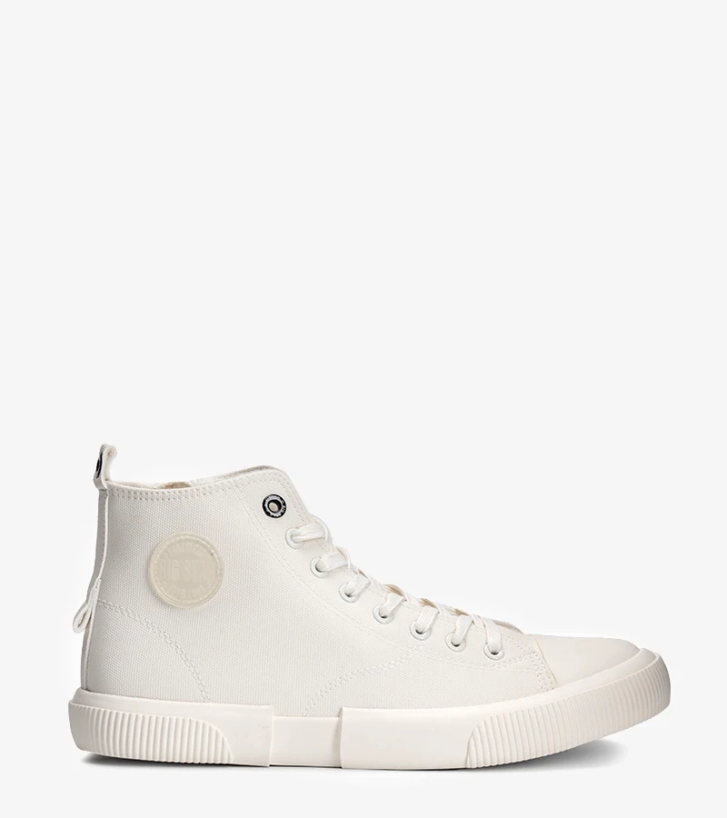 Big Star alb pentru bărbați Pantofi de trening metalici