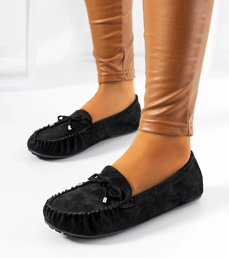 Mocasini negri Shannon