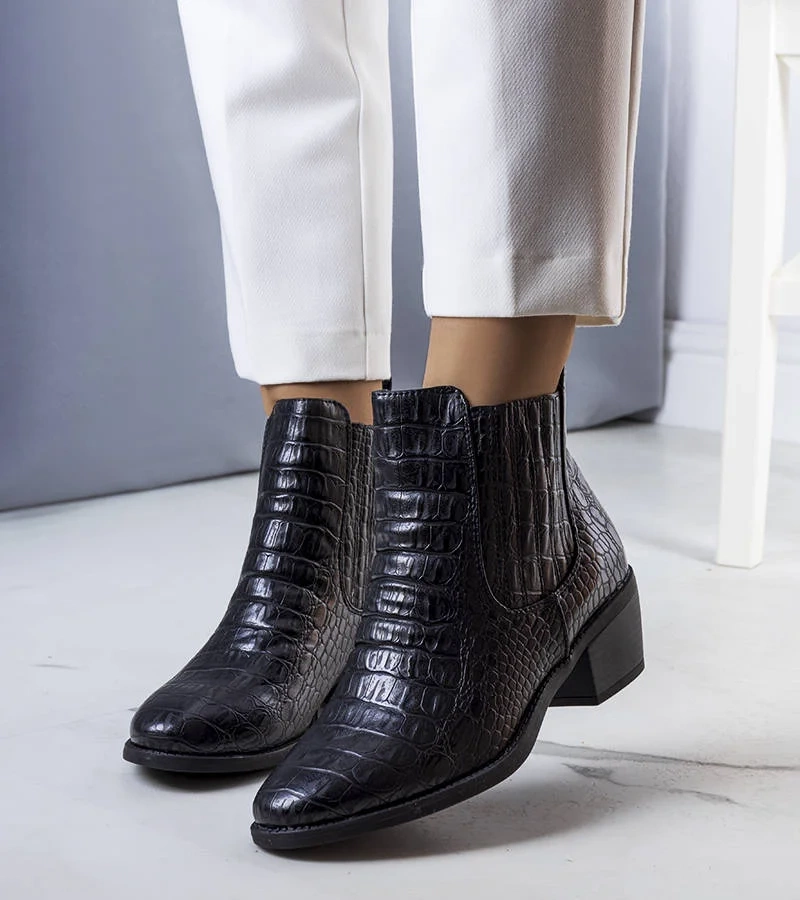 Cizme izolate Fedot negre