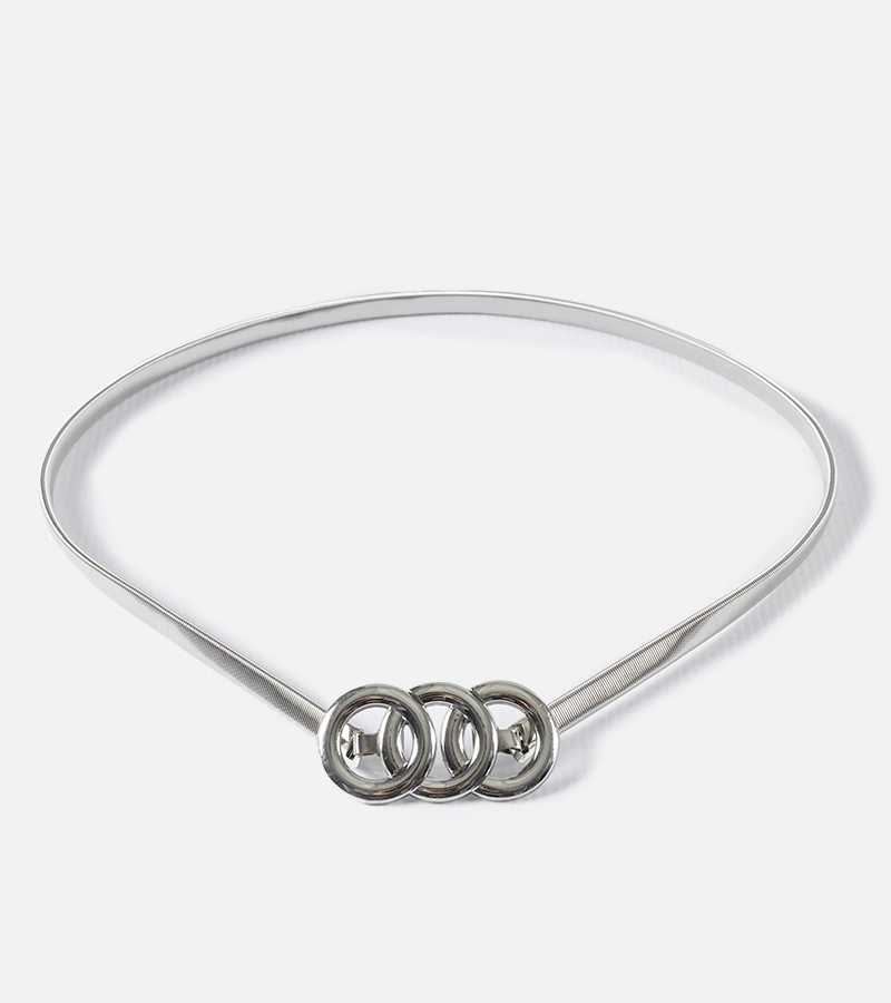 Curea elastică argintie Bartolomeo