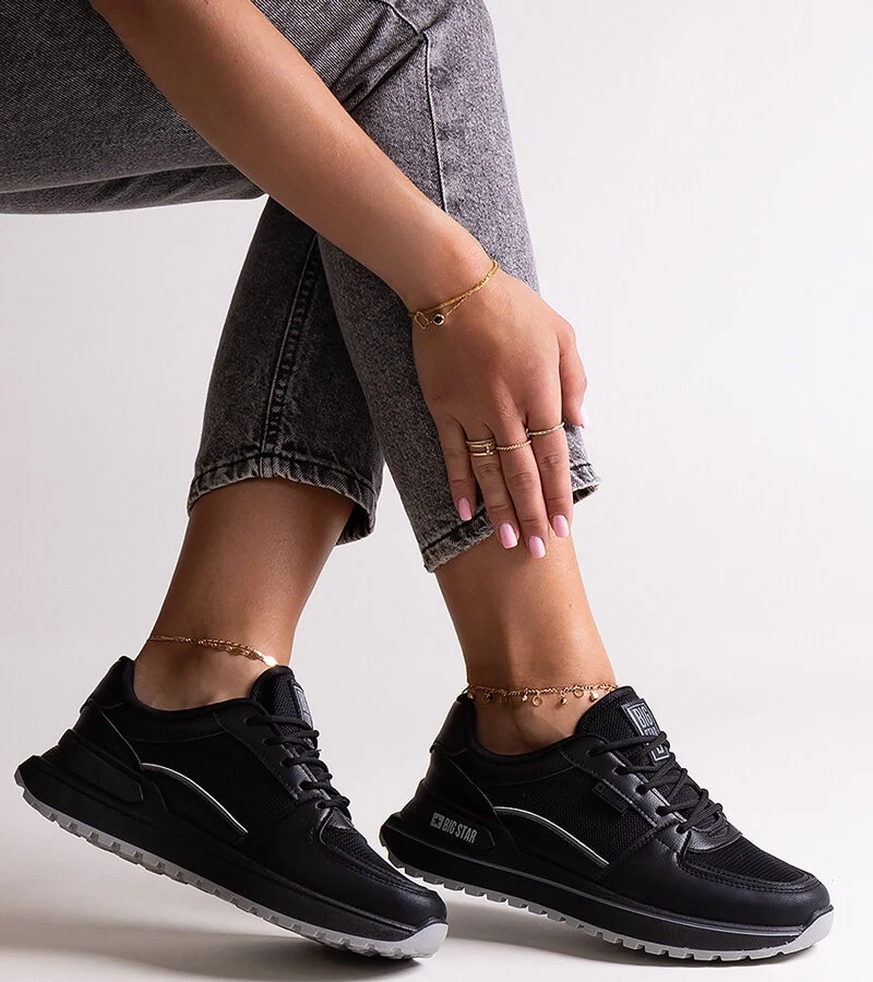 Adidași negri Big Star NN274A090