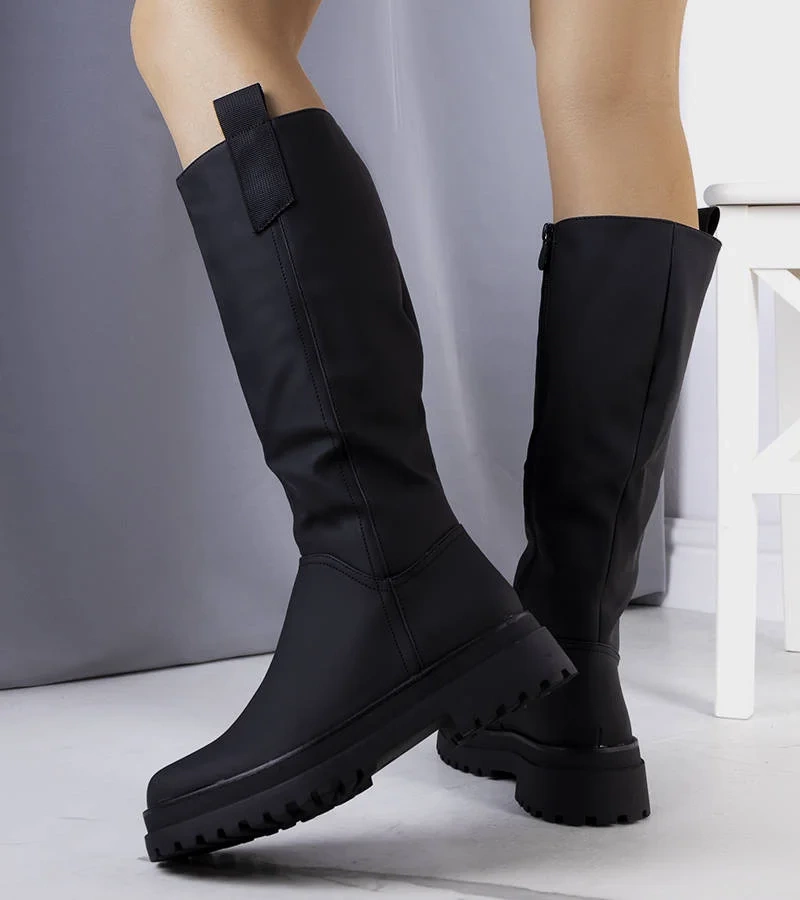 Cizme izolate Campoli negre