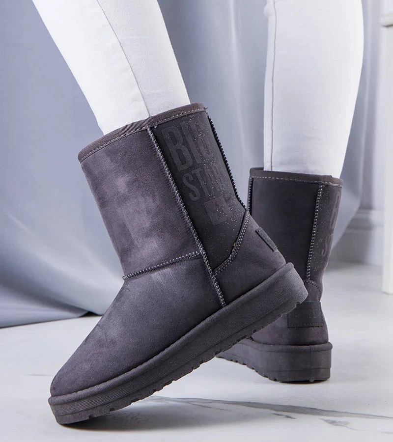 Cizme de zăpadă Big Star gri EE274417