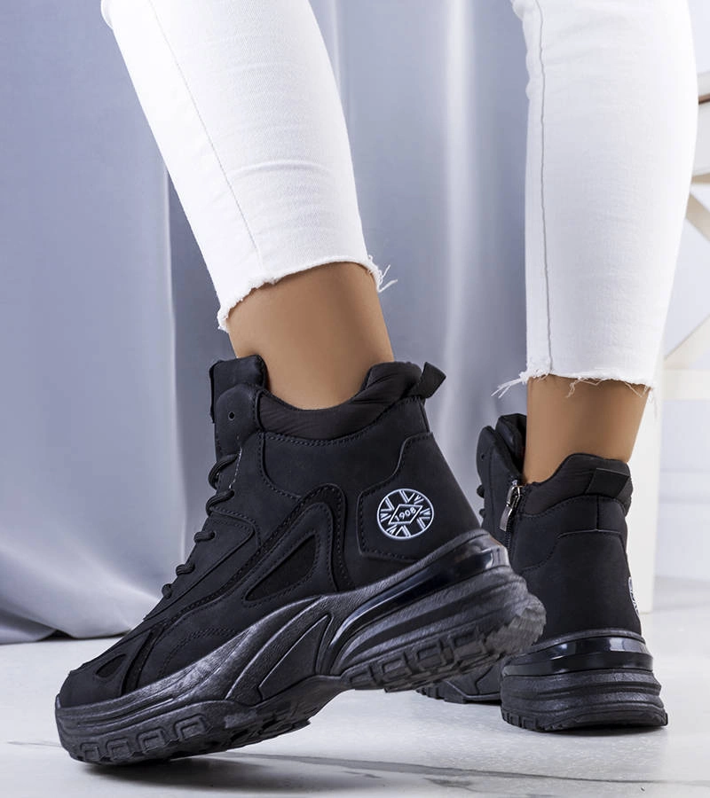 Cizme de trapper izolate negre LCJ-22-44-1353L Lee Cooper