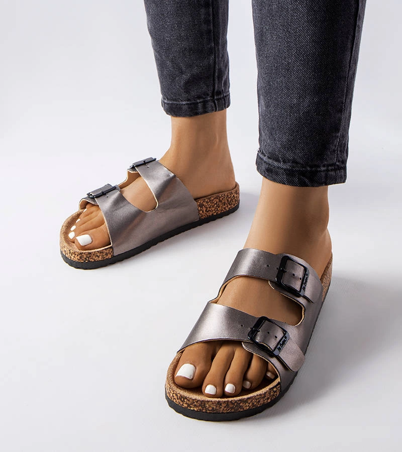 Șlapi de plajă Lee Cooper LCW-22-35-1153L gri Lee Cooper LCW-22-35-1153L