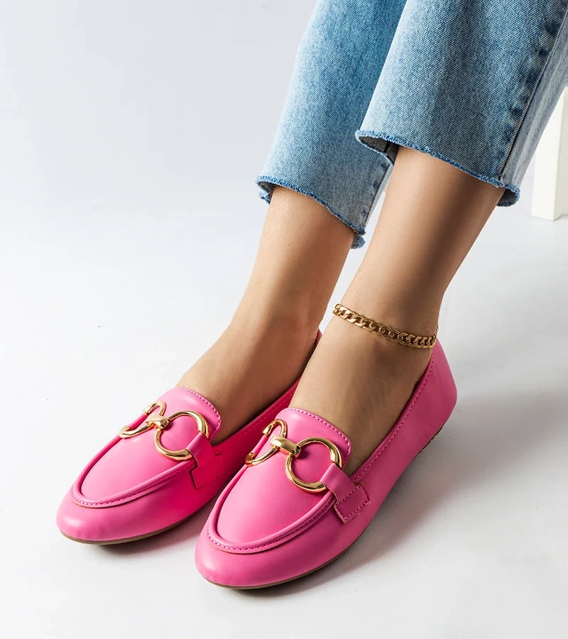 Mocasini roz Couturier pentru femei