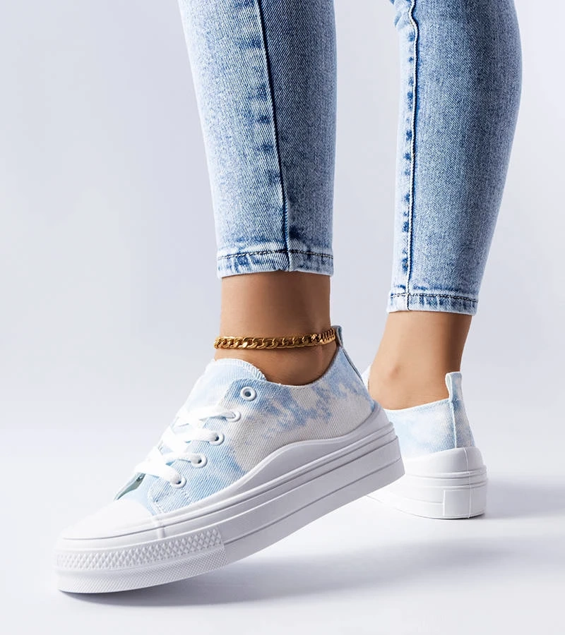 Pantofi de sport Blais albaștri și albi