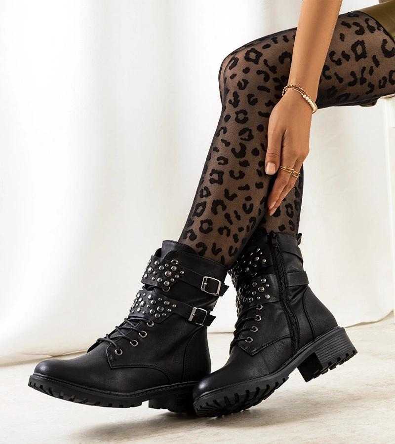 Menez pentru femei trappers negru