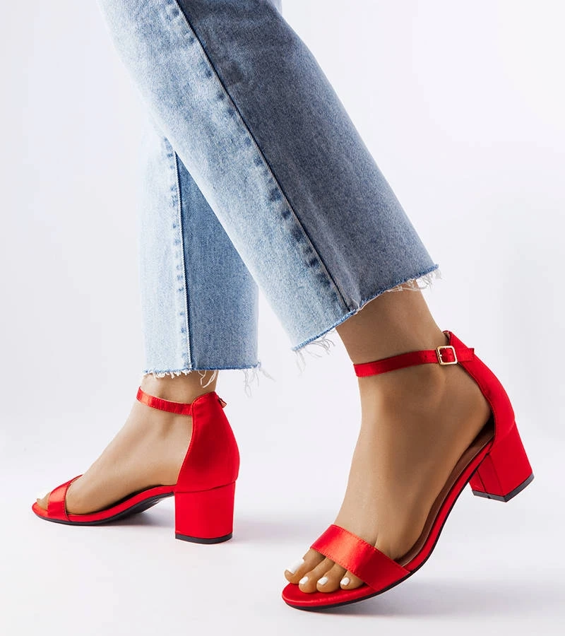 Sandale stiletto Millo negre