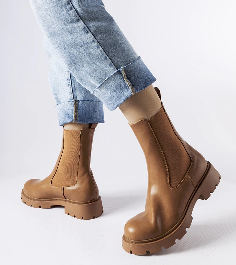 Adidași înalți maro Verones