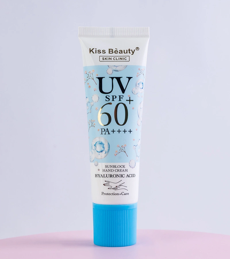 Cremă de mâini cu protecție solară Kiss Beaty Acid Hialuronic, 30ml