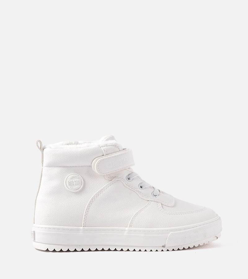 Botine albe călduroase Big Star GG274041