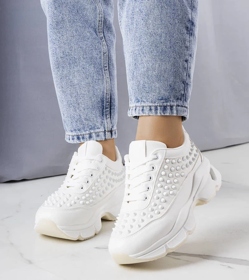 Adidași pentru femei White Suzeta