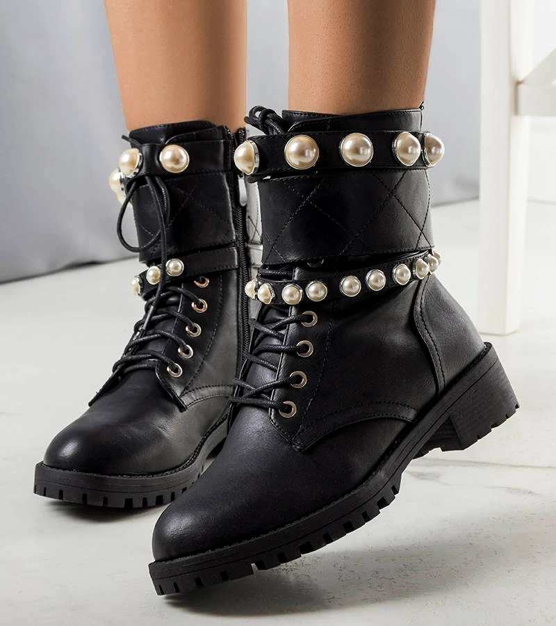 Negru Marguerite perla Marguerite baggers