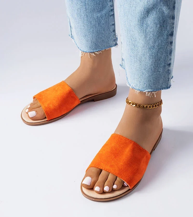 Flip-flops Orange elegant Coulombe
