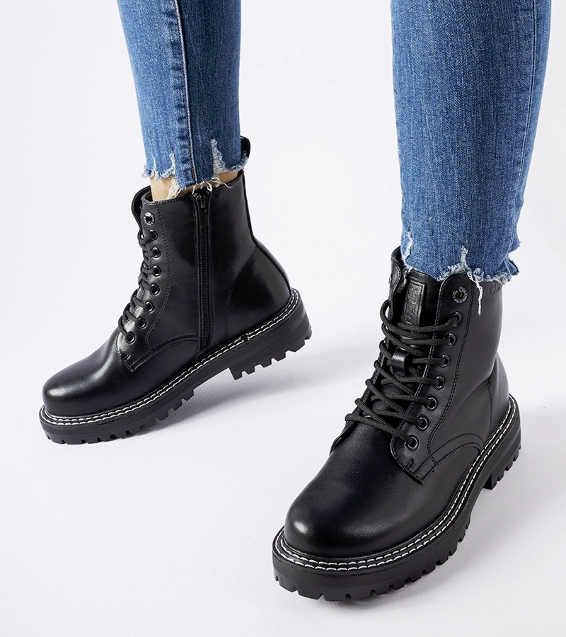 Bocanci clasici negri Big Star KK274538